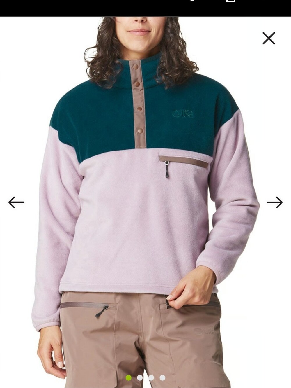 Picture Organic Clothing Retro Arcca Fleece Pullover